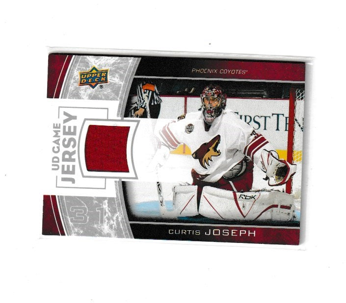 2013-14 Upper Deck Game Jerseys #GJ-CJ Curtis Joseph