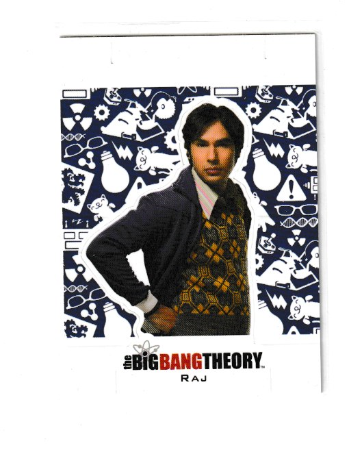 2013 Big Bang Theory S5 #CS-04 Raj Standees