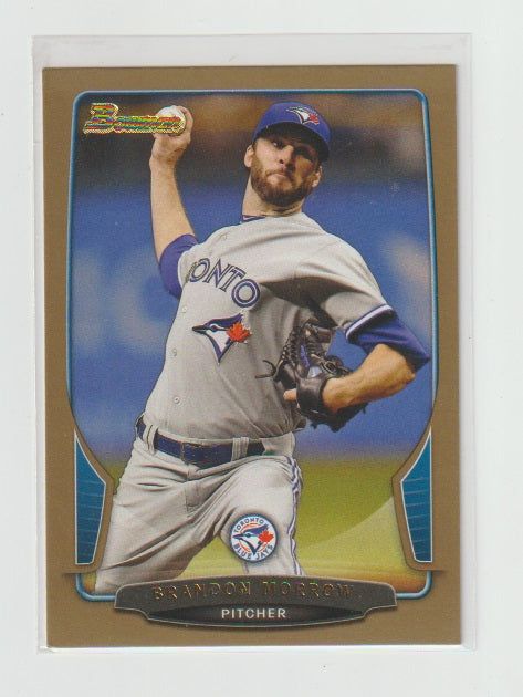 2013 Bowman Gold #33 Brandon Morrow