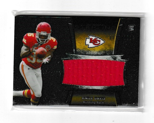 2013 Bowman Sterling Relics #BSJRR-KD Knile Davis