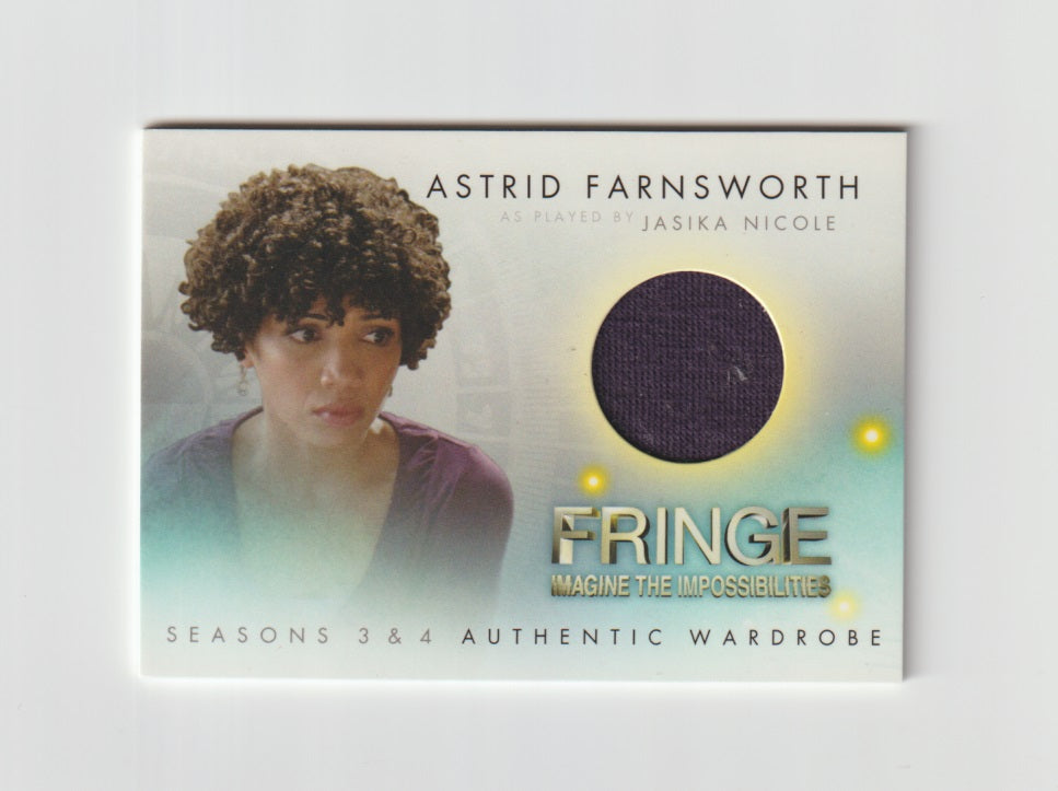 2013 Fringe Seasons 3 & 4 Wardrobe #M15 Jasika Nicole as Astrid Farnsworth