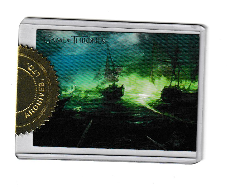 2013 Game of Thrones Season 2 Battle of Blackwater #CT1 Left Side Case Toppers