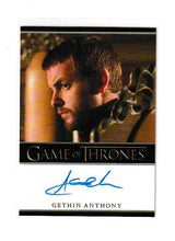 Load image into Gallery viewer, 2013 Game of Thrones Season 2 Bordered Autographs Gethin Anthony as Renly Baratheon
