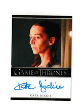 Load image into Gallery viewer, 2013 Game of Thrones Season 2 Bordered Autographs Kate Dickie as Lysa Arryn
