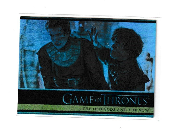 2013 Game of Thrones Season 2 Foils #17 The Old Gods and The New