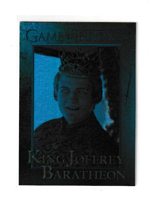 2013 Game of Thrones Season 2 Foils #37 King Joffrey Baratheon