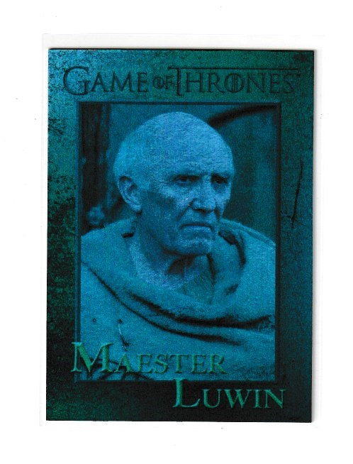 2013 Game of Thrones Season 2 Foils #75 Maester Luwin