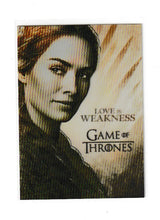 Load image into Gallery viewer, 2013 Game of Thrones Season 2 Plastic Gallery #PL2 Cersei Lannister
