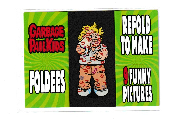 2013 Garbage Pail Kids Brand New Series 2 Foldees #10 of 10 Foldee 5