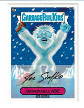 Load image into Gallery viewer, 2013 Garbage Pail Kids Brand New Series 3 #137b Abominable Abe Autograph
