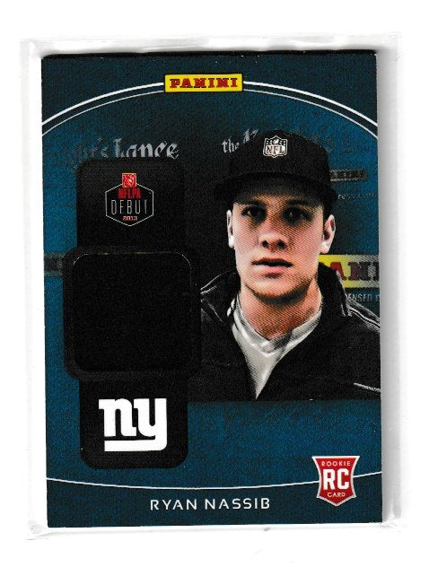 2013 Panini Fathers Day Rookie Debut Materials Ryan Nassib