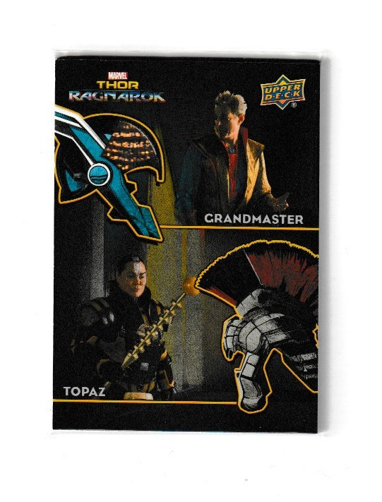 2013 Thor Ragnarok Armory Dual Memorabilia #AD-6 Grandmaster & Topaz