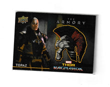 Load image into Gallery viewer, 2013 Thor Ragnarok Armory Memorabilia #AS-17 Topaz
