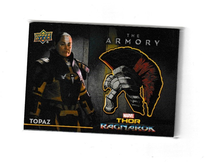 2013 Thor Ragnarok Armory Memorabilia #AS-17 Topaz