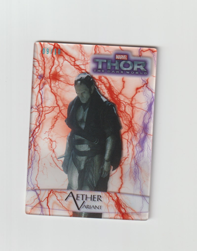 2013 Thor The Dark World Aether Variant Red #37-AV Breaching The Walls of Asgard