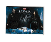 Load image into Gallery viewer, 2013 Thor The Dark World Dark Materials Dual #DMD-2 Erik Selvig &amp; Jane Foster
