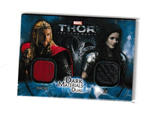 Load image into Gallery viewer, 2013 Thor The Dark World Dark Materials Dual #DMD-9 Thor &amp; Sif
