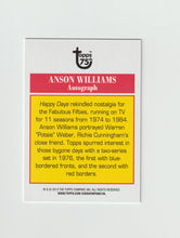 Load image into Gallery viewer, 2013 Topps 75th Anniversary Autographs Rainbow Foil Anson Williams
