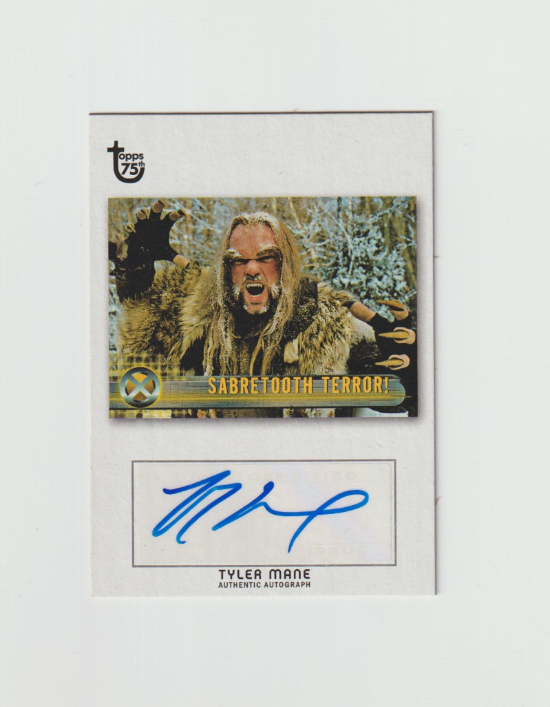 2013 Topps 75th Anniversary Autographs Tyler Mane