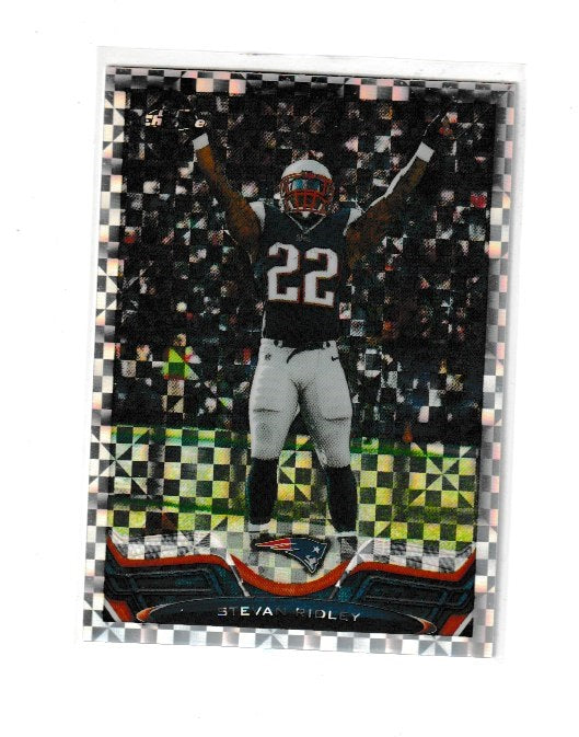 2013 Topps Chrome Prism Refractors #161 Stevan Ridley