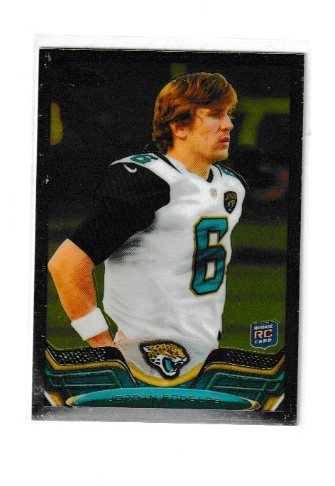 2013 Topps Chrome Rookie Card #132 Jordan Rodgers