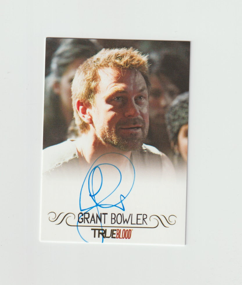 2013 True Blood Archives Autographs Grant Bowler