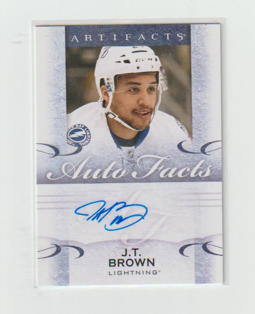 2014-15 Artifacts Autofacts #A-JB J.T. Brown