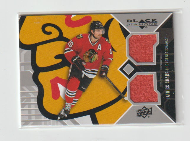 2014-15 Black Diamond Dual Jerseys #CHI-PS Patrick Sharp