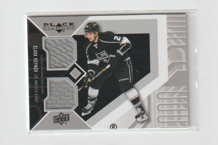 2014-15 Black Diamond Dual Jerseys #KINGS-SV Slava Voynov