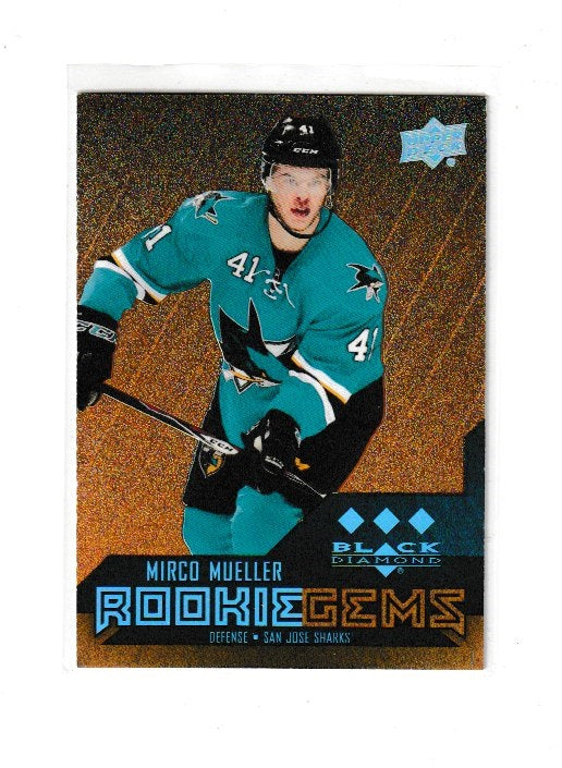 2014-15 Black Diamond Orange #180 Mirco Mueller