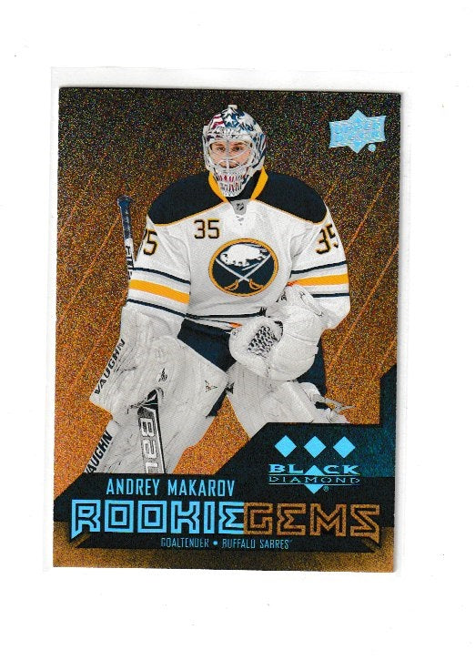2014-15 Black Diamond Orange #186 Andrey Makarov