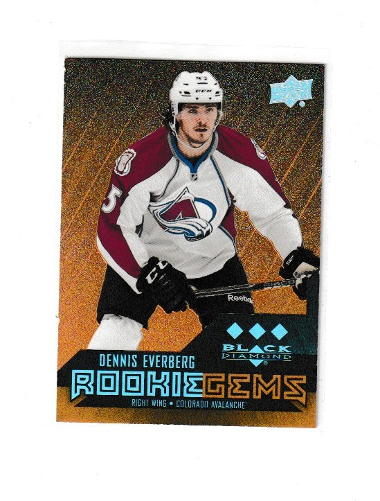 2014-15 Black Diamond Orange #199 Dennis Everberg