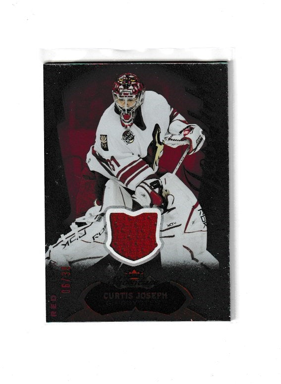 2014-15 Fleer Showcase Red Glow #29 Curtis Joseph