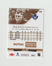 Load image into Gallery viewer, 2014-15 Fleer Showcase SkyBox Premium #22 Felix Potvin
