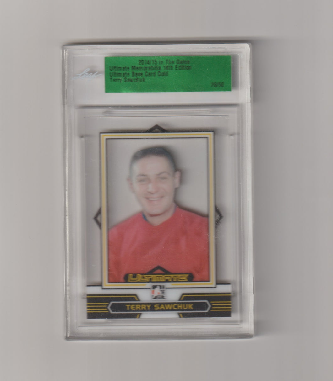 2014-15 ITG Ultimate Memorabilia Gold #47 Terry Sawchuk