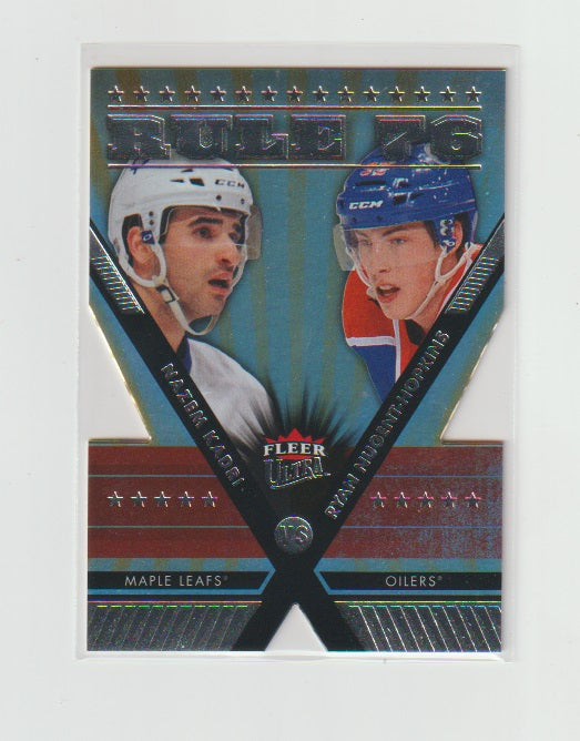 2014-15 Ultra Rule 76 #FO-7 Nazem Kadri & Ryan Nugent-Hopkins