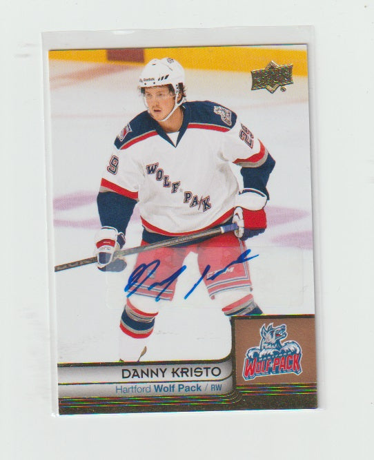 2014-15 Upper Deck AHL Box Autographs #34 Danny Kristo