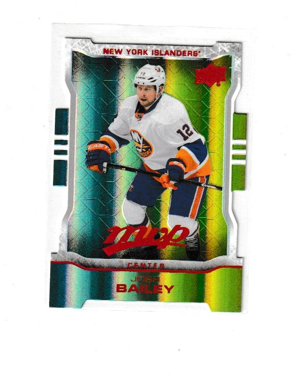 2014-15 Upper Deck MVP Colors and Contours #65 Josh Bailey