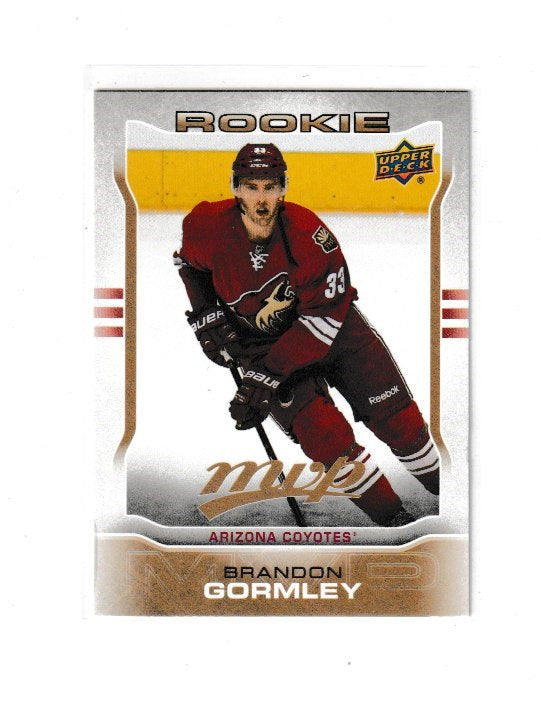 2014-15 Upper Deck MVP Rookie #122 Brandon Gormley