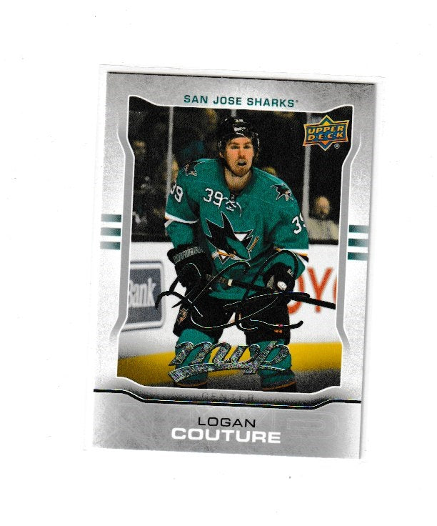 2014-15 Upper Deck MVP Silver Script #237 Logan Couture