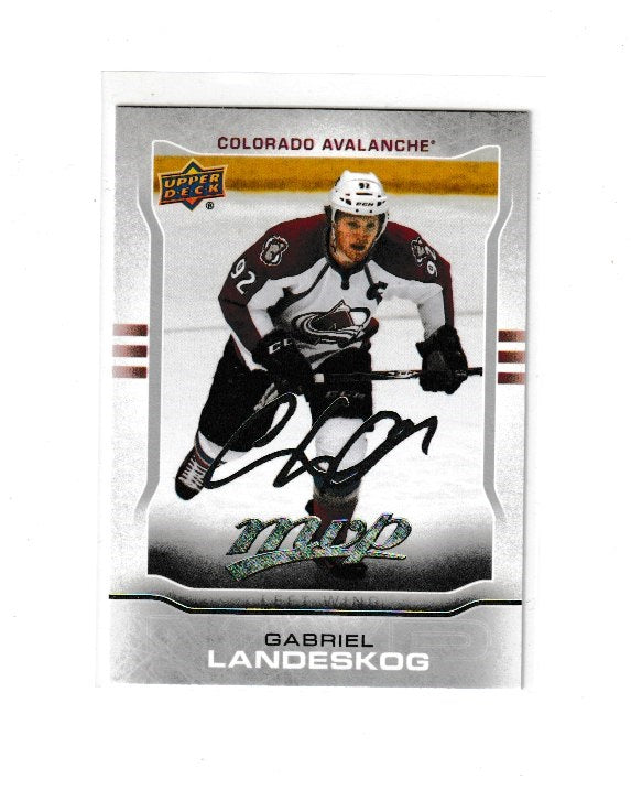 2014-15 Upper Deck MVP Silver Script #288 Gabriel Landeskog