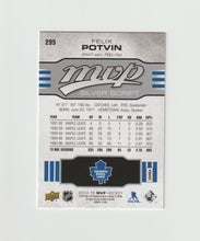 Load image into Gallery viewer, 2014-15 Upper Deck MVP Silver Script #295 Felix Potvin
