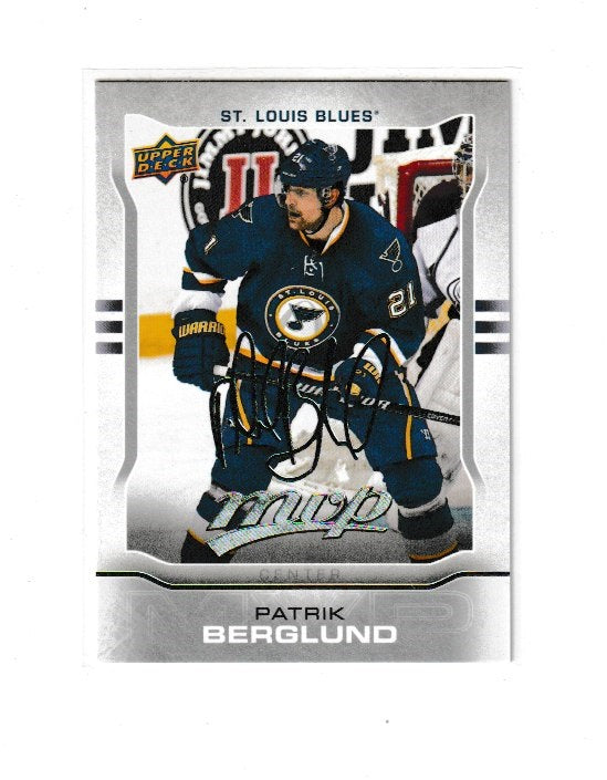 2014-15 Upper Deck MVP Silver Script #69 Patrik Berglund