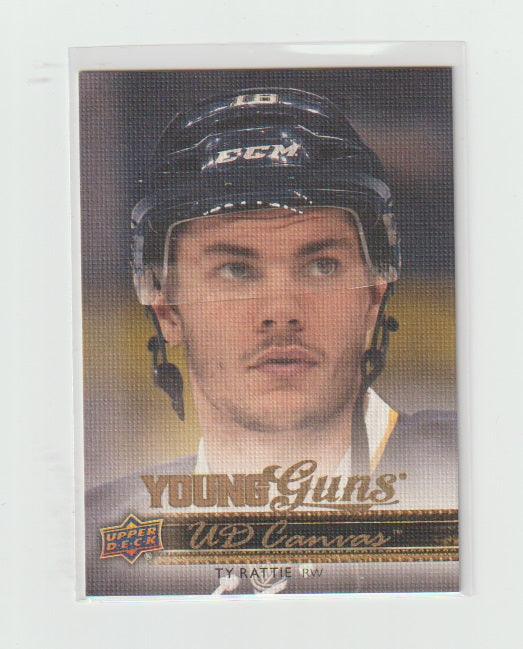 2014-15 Upper Deck Young Guns Canvas #C114 Ty Rattie