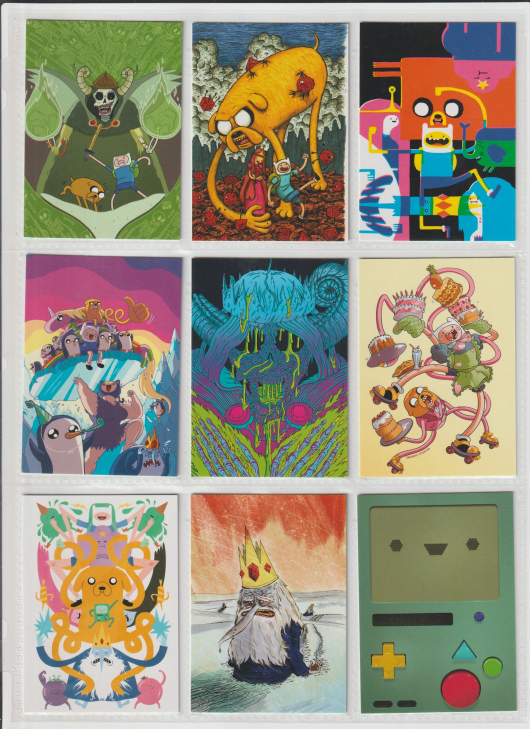 2014 Adventure Time Base Set 54 Cards