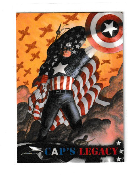 2014 Captain America The Winter Soldier Caps Legacy #CL6 Captain America v4 #1