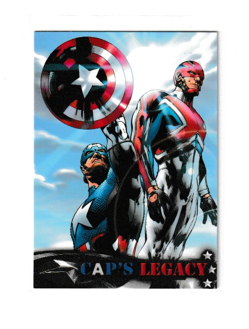 2014 Captain America The Winter Soldier Caps Legacy #CL7 Ultimates 2 #4