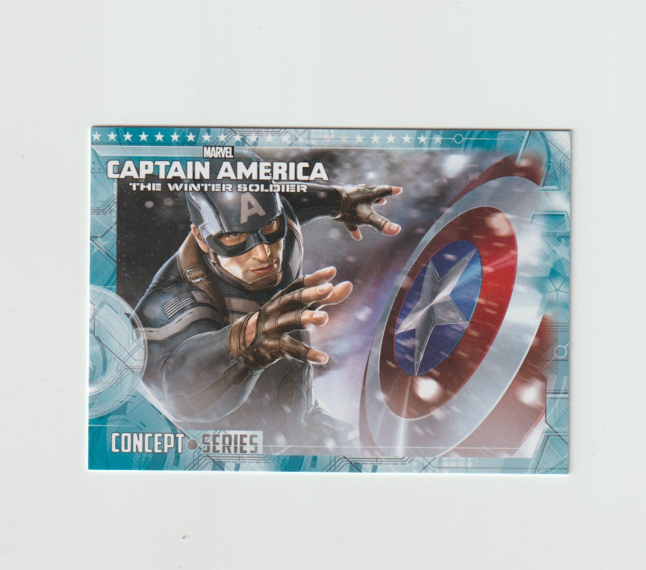 2014 Captain America The Winter Soldier Concept Series #CS-2 Cap & Shield