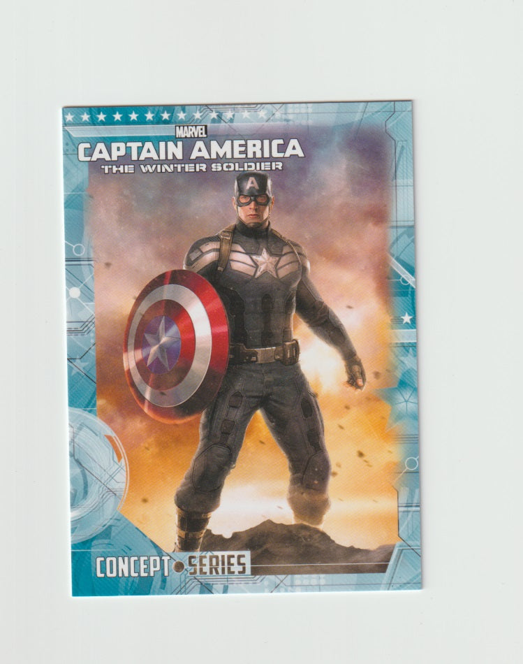 2014 Captain America The Winter Soldier Concept Series #CS-8 Hero Stance
