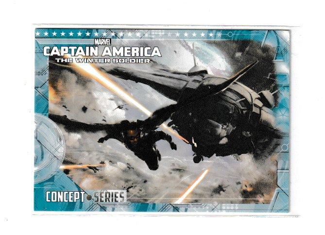 2014 Captain America The Winter Soldier Concept Series #CS10 Falcon Under Fire